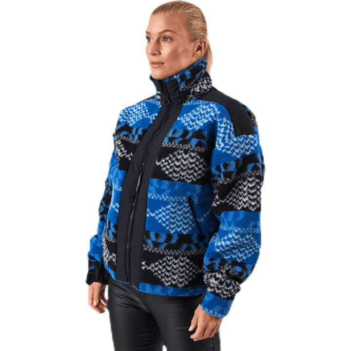 Giacca Original Pile Zip AW a fantasia
