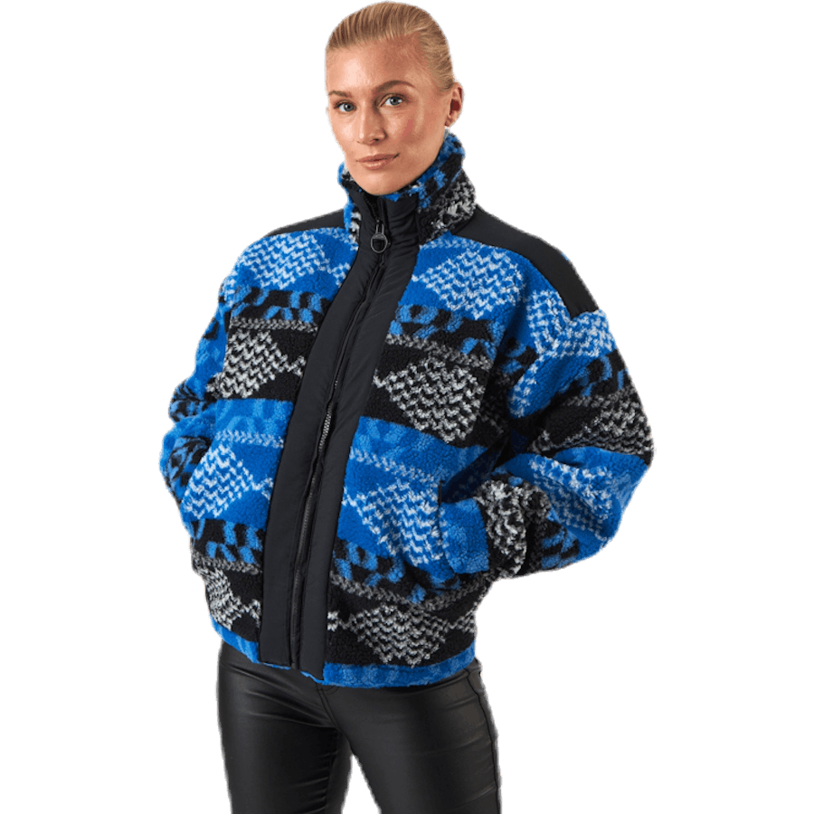 Giacca Original Pile Zip AW a fantasia