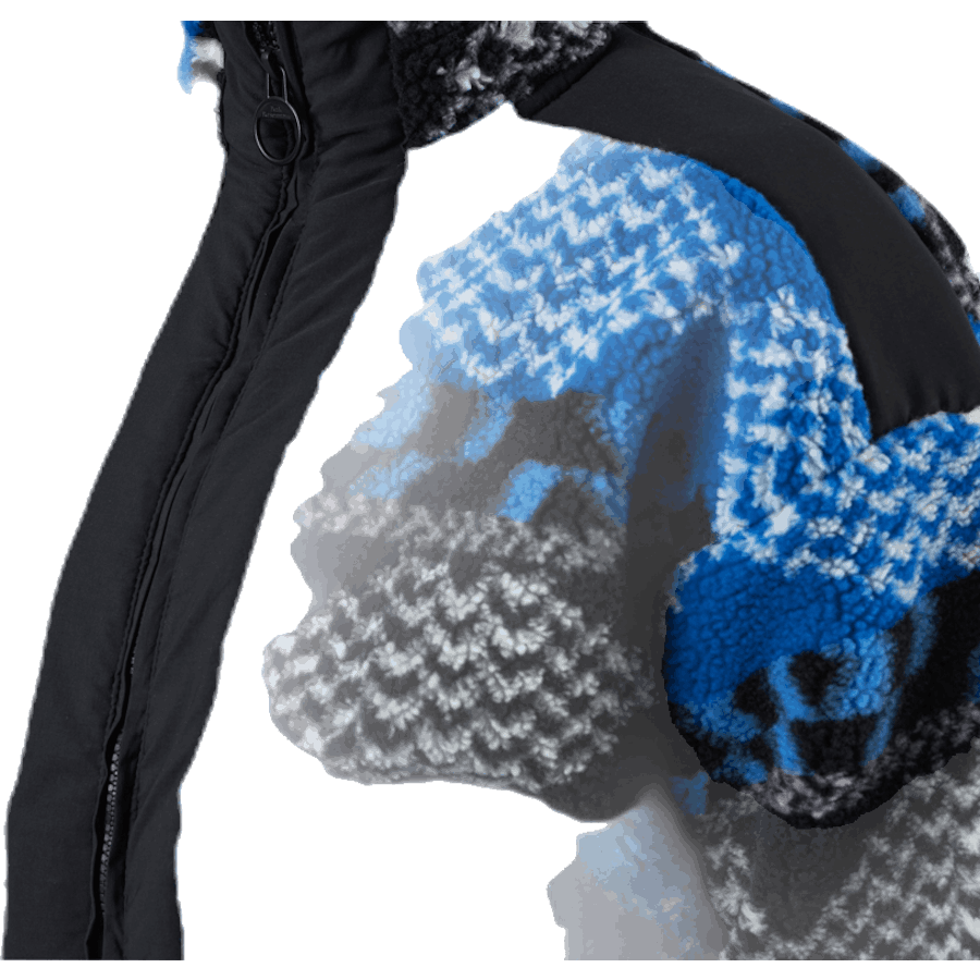 Giacca Original Pile Zip AW a fantasia