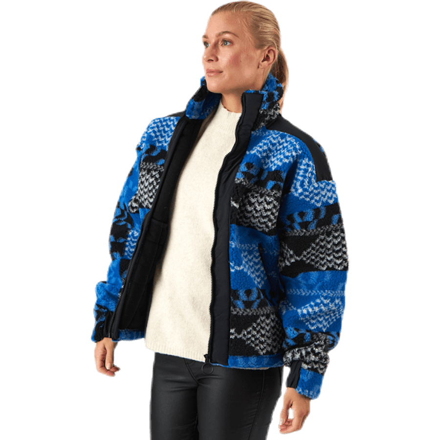 Giacca Original Pile Zip AW a fantasia