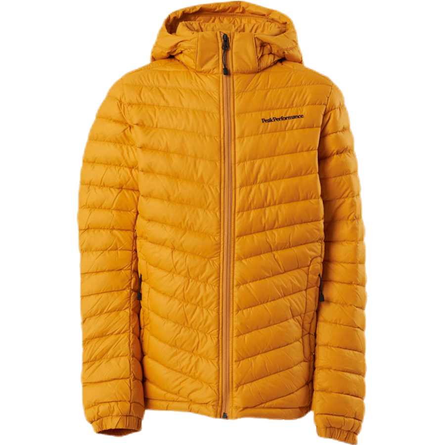Juniorská bunda Frost Down Hood Jacket Yellow