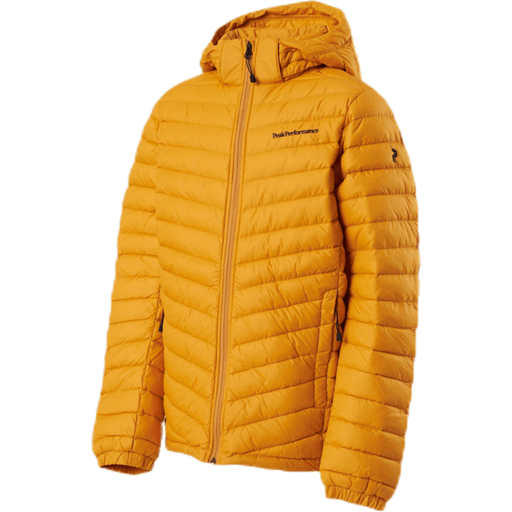 Juniorská bunda Frost Down Hood Jacket Yellow