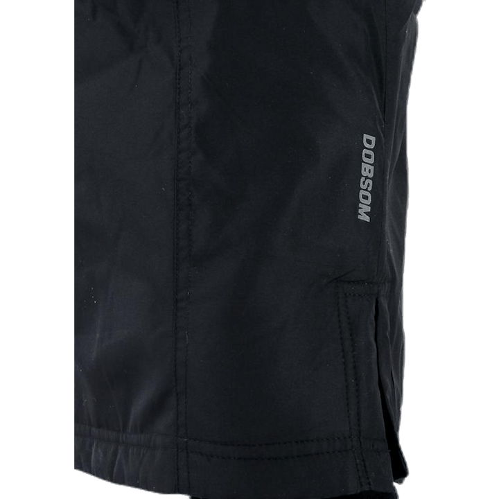 Komfortiškas sijonas, trumpas, juodas