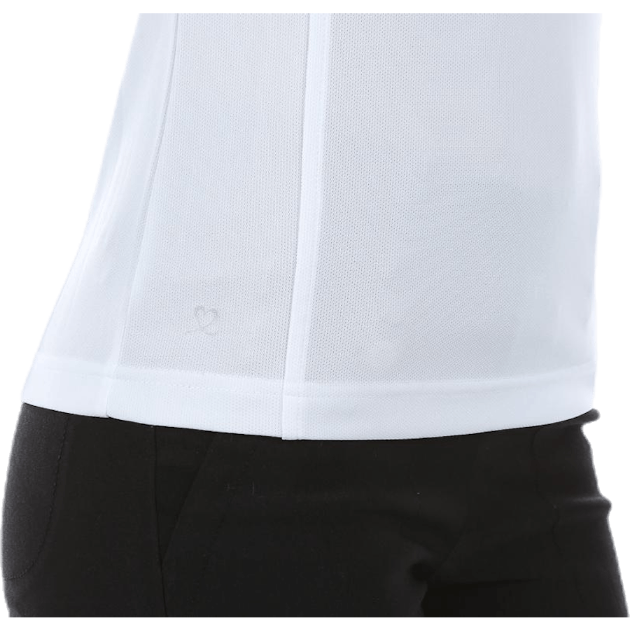 Macy S/L Poloshirt Weiß