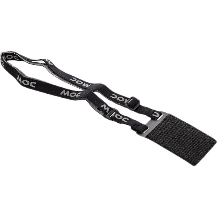 Klettplatte mit Nackenband Schwarz Schwarz