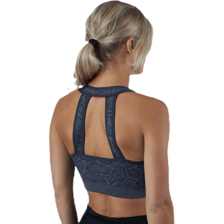 ICIW Schlange Nahtloser Sport-BH Grau