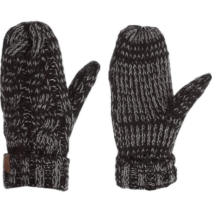 Handlight Reflective Mitten Black/Grey