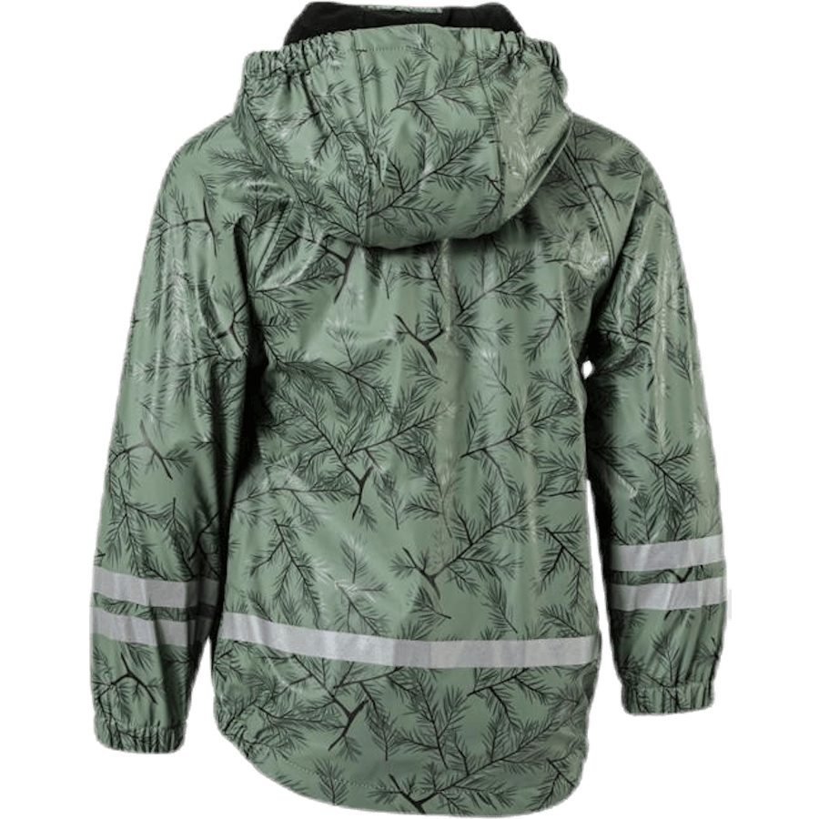 Conjunto de chuva forrado a velo Nordskog Verde