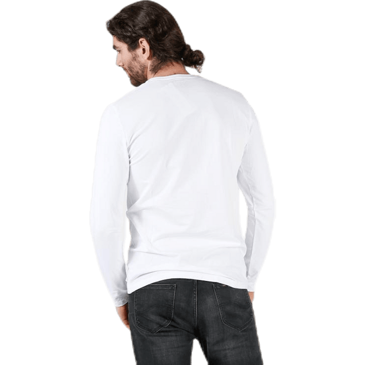Crew Neck Longsleeve Hvid
