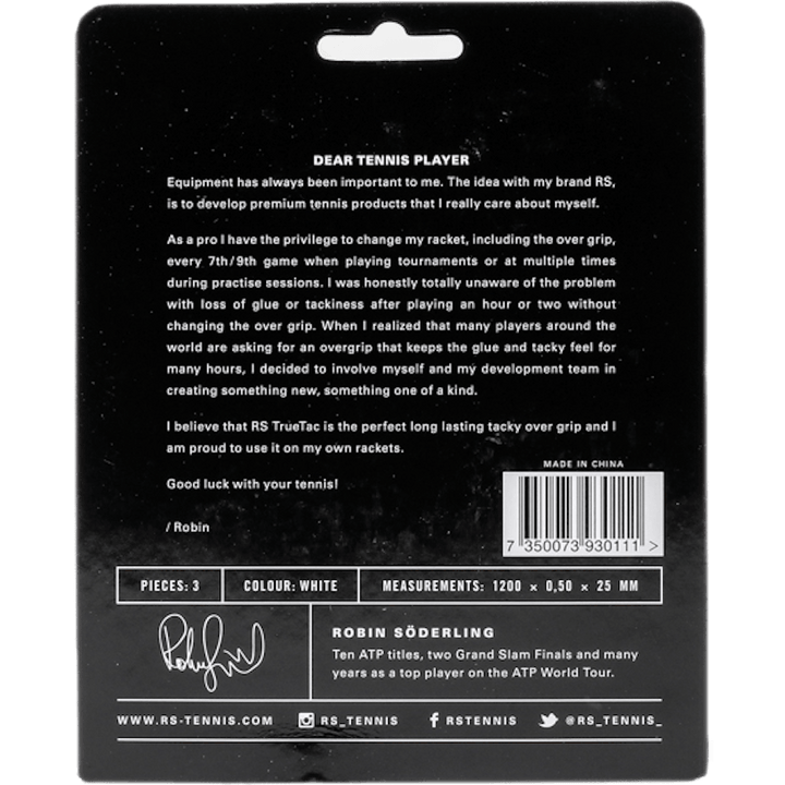 RS OG Truetac Tour 3-P Blanc