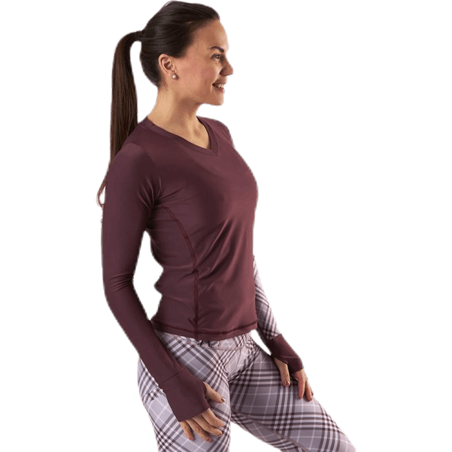 GLNCHCK 2 Fialový dlouhý rukáv