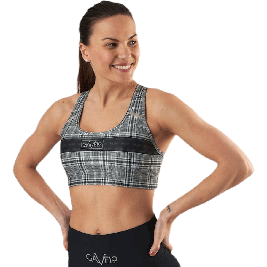 GLNCHCK 3 Sports Bra Black/Beige