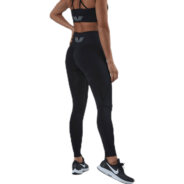 Seamless Black Leggings Black