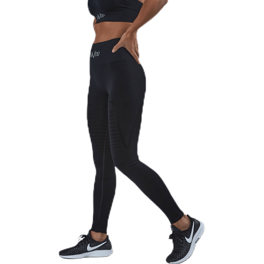 Seamless Black Leggings Black