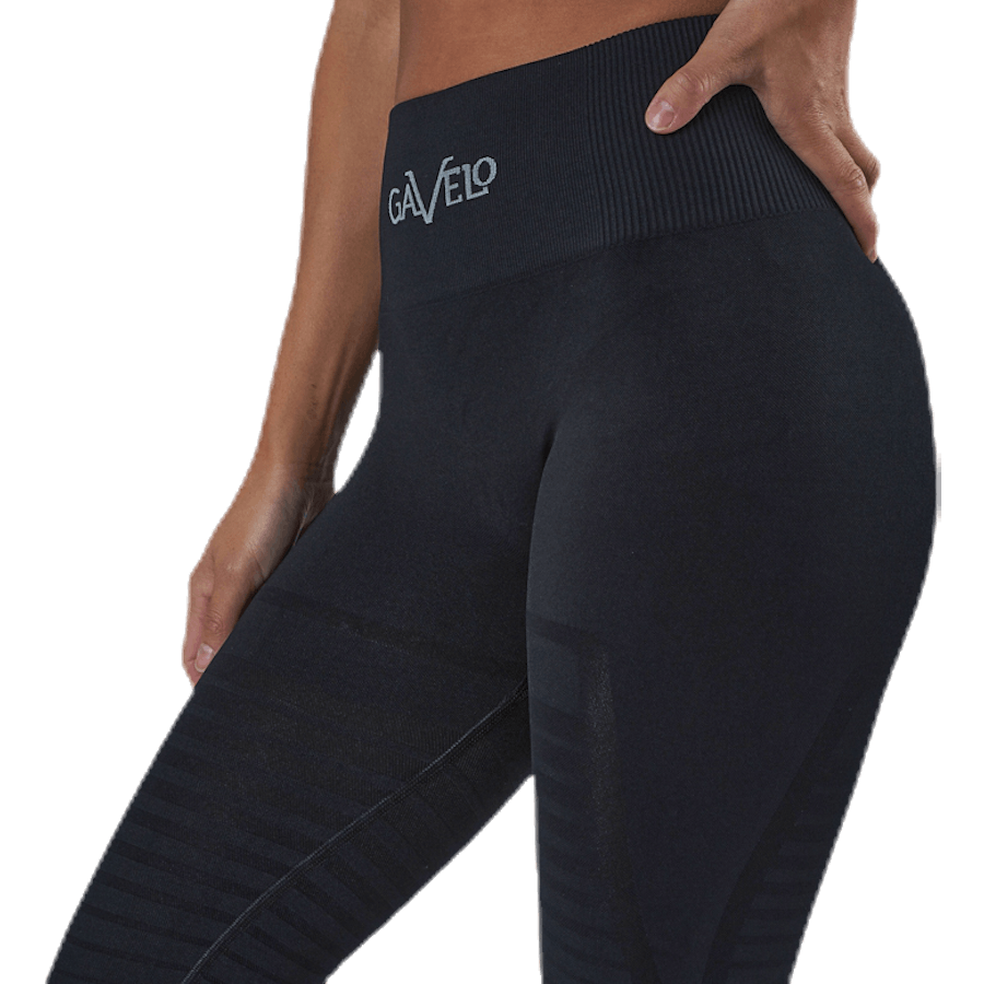 Seamless Black Leggings Black