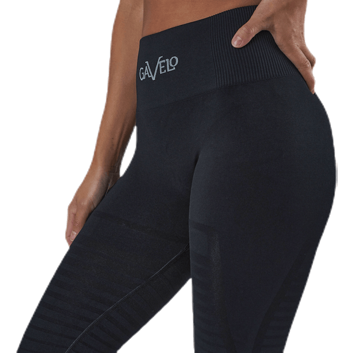 Seamless Black Leggings Black