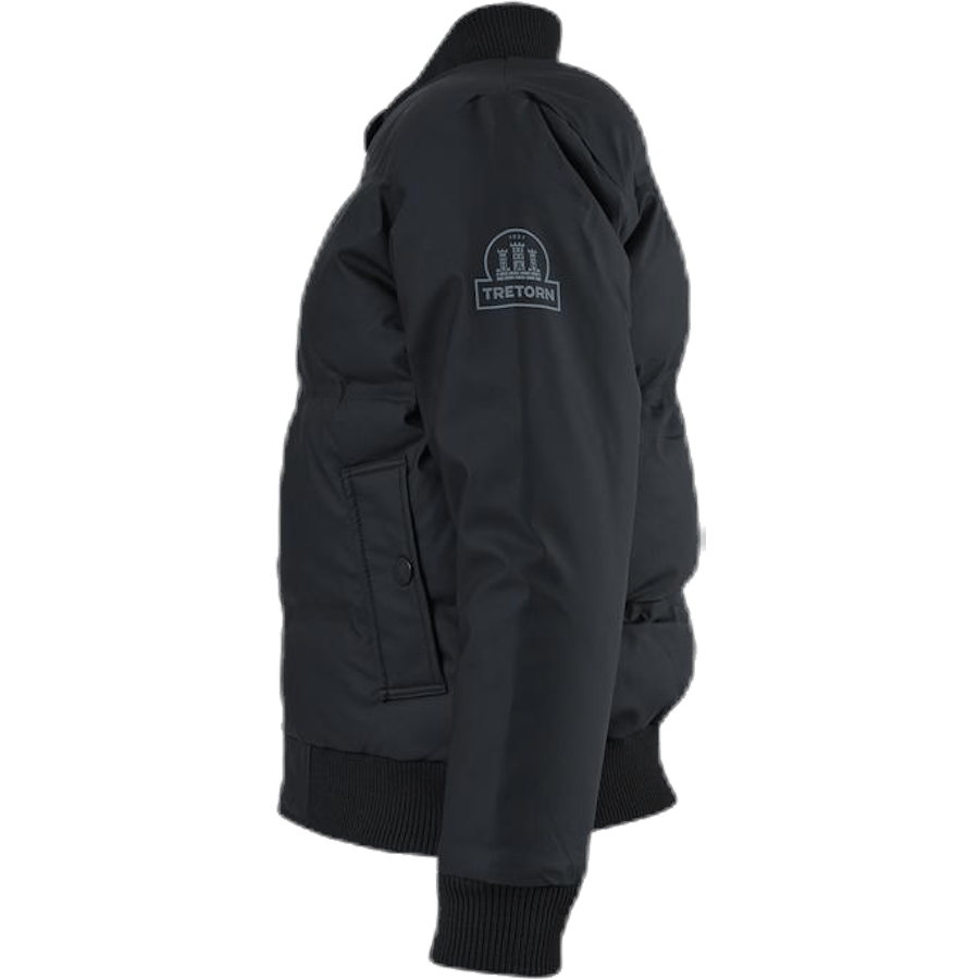 Junior Baffle Varsity Bomber Zwart