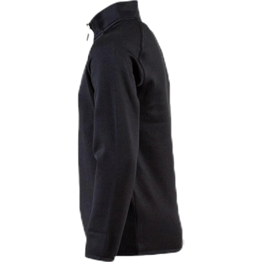 Vestiário 1/4 ZIP Júnior Preto