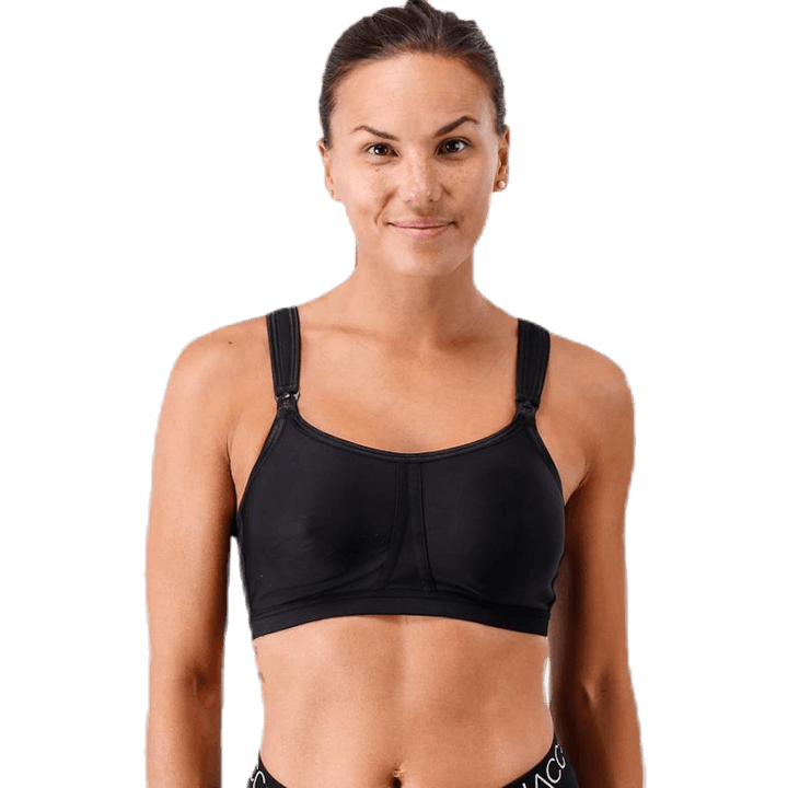 Soutien-gorge de sport de maternité Mama Sport noir