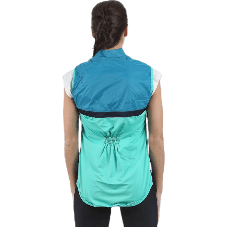 Kamizelka Fujin niebieski/turkusowy