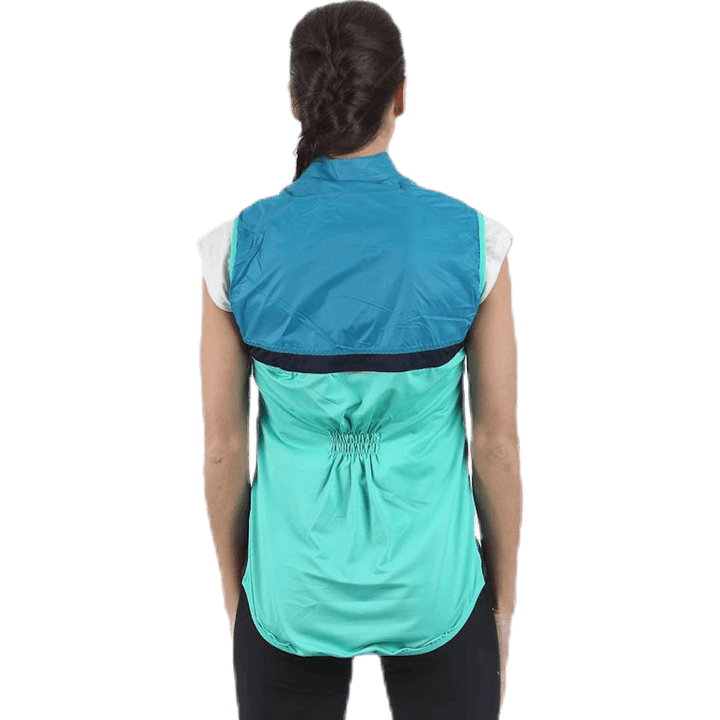 Kamizelka Fujin niebieski/turkusowy