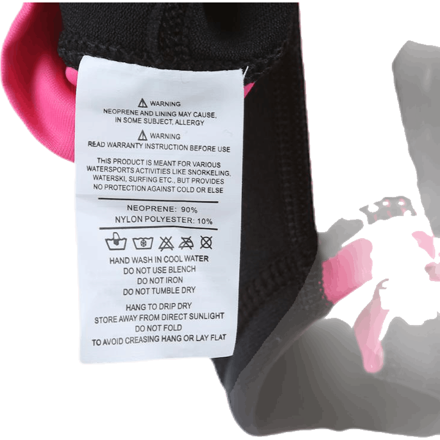 Light Shorty 1,5 mm Kid Rose/Noir