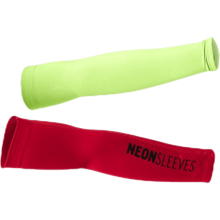 Neon Lycra Sleeves Yellow/Red
