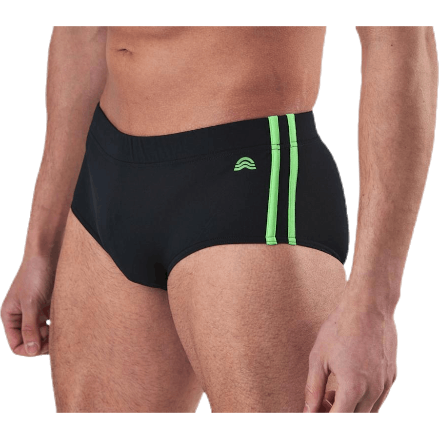 Slip de bain Punky noir