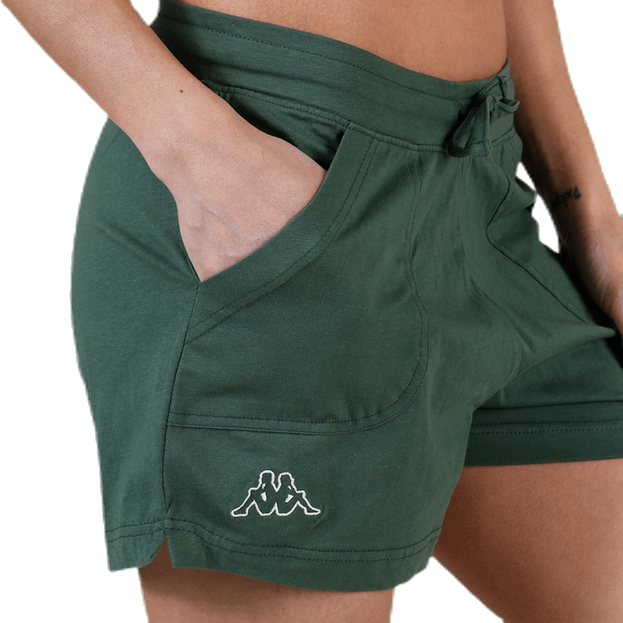 Shorts, Logo Caber Grün