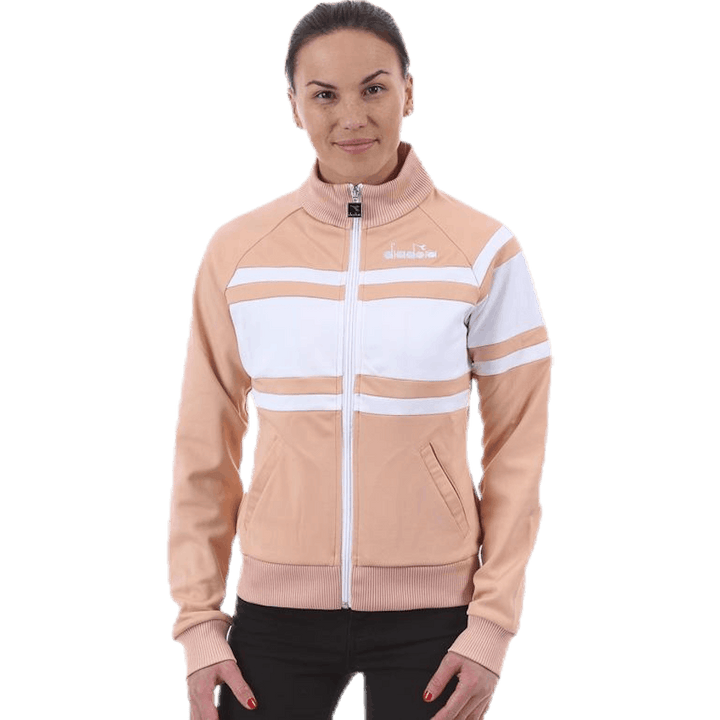 L. Jakna 80'S Pink/White