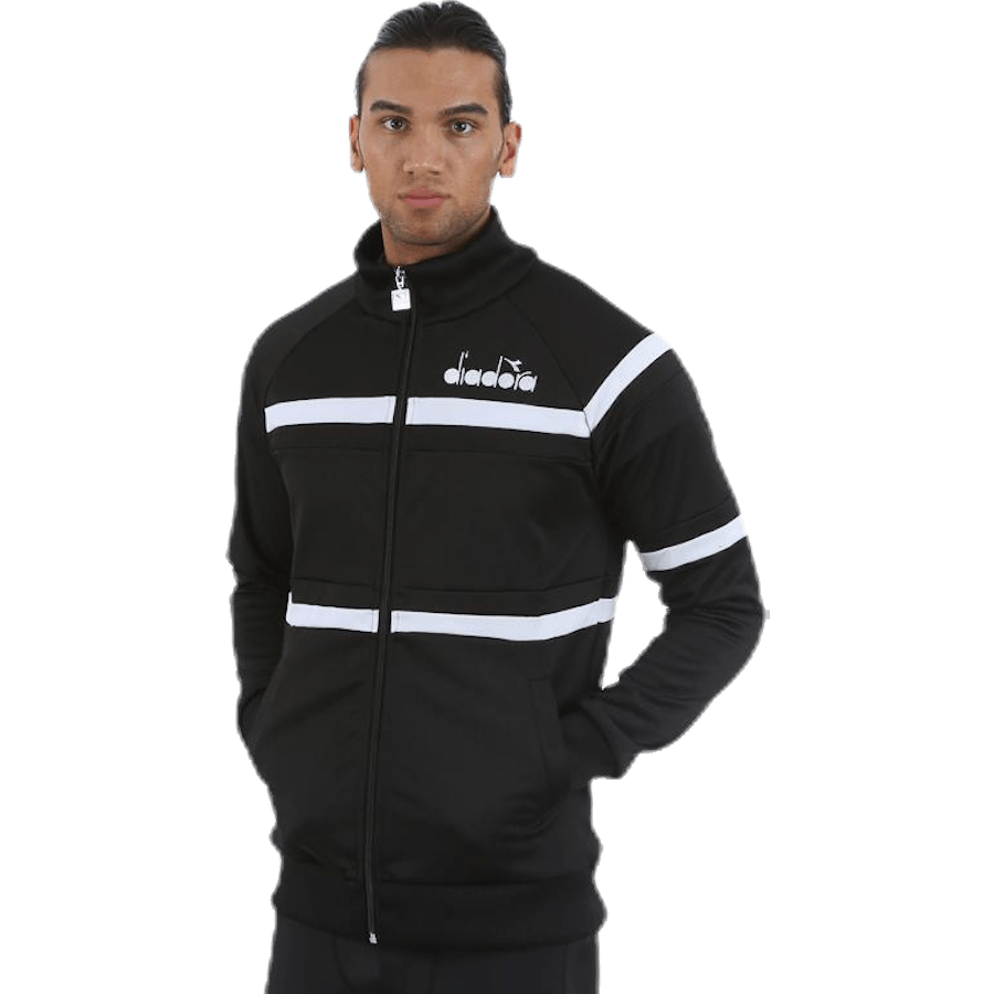 80s Jas Wit/Zwart