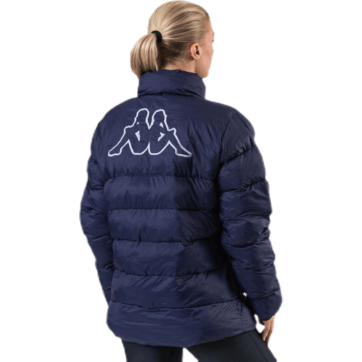 Veste matelassée Logo Amby Bleu