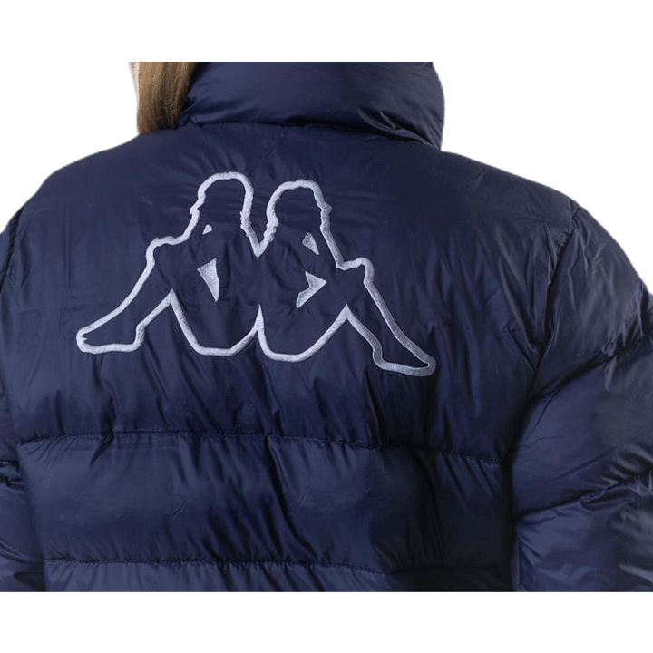 Veste matelassée Logo Amby Bleu