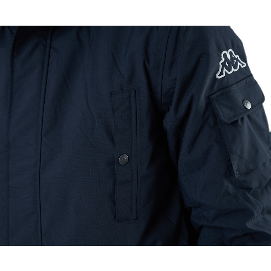 Veste d'hiver à capuche Jackson bleue