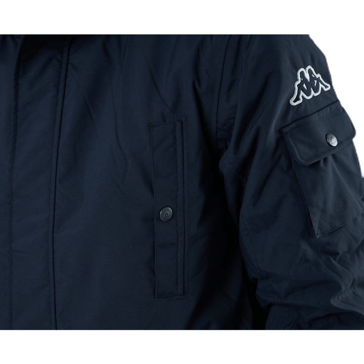 Veste d'hiver à capuche Jackson bleue