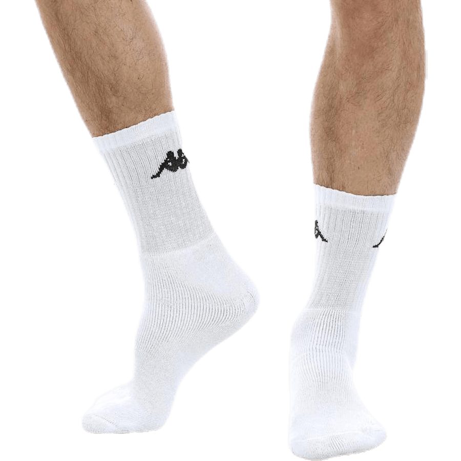Tennis Trisper Socken 3pk Weiß/Schwarz