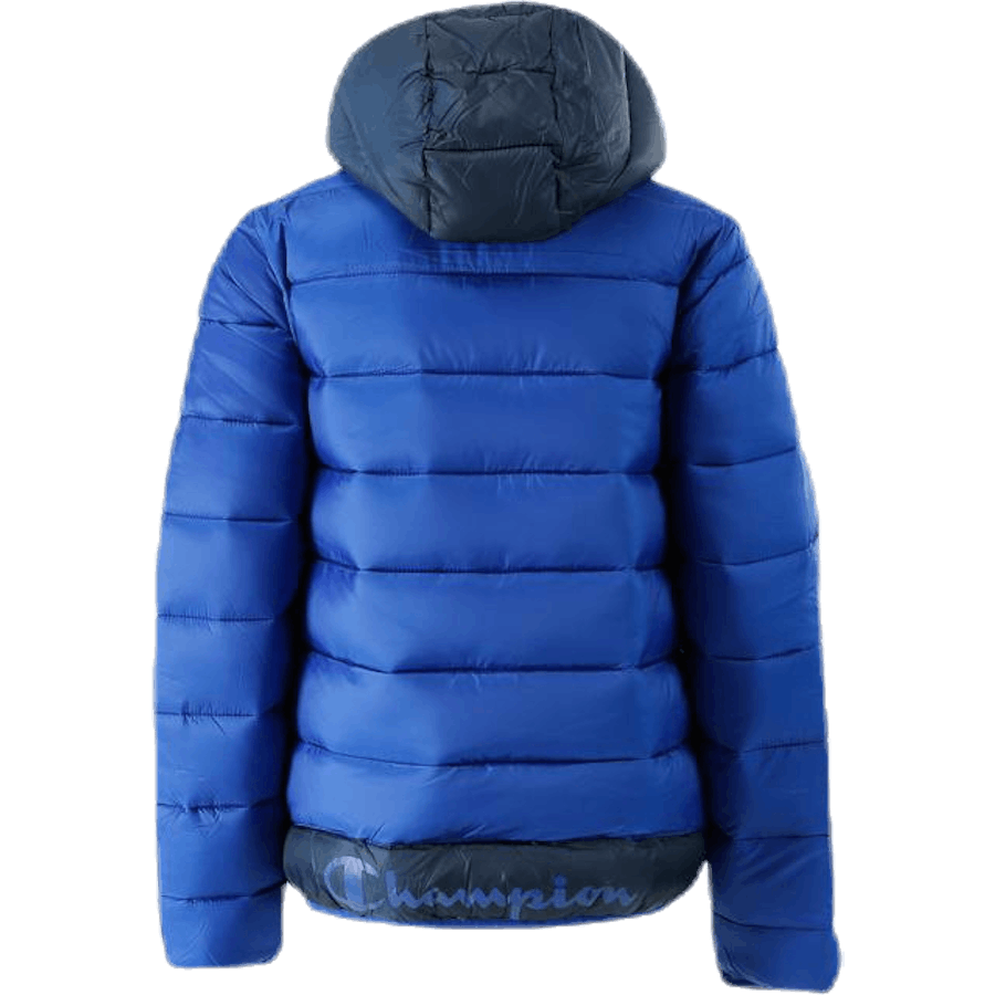 Jeugdjas met capuchon Blauw