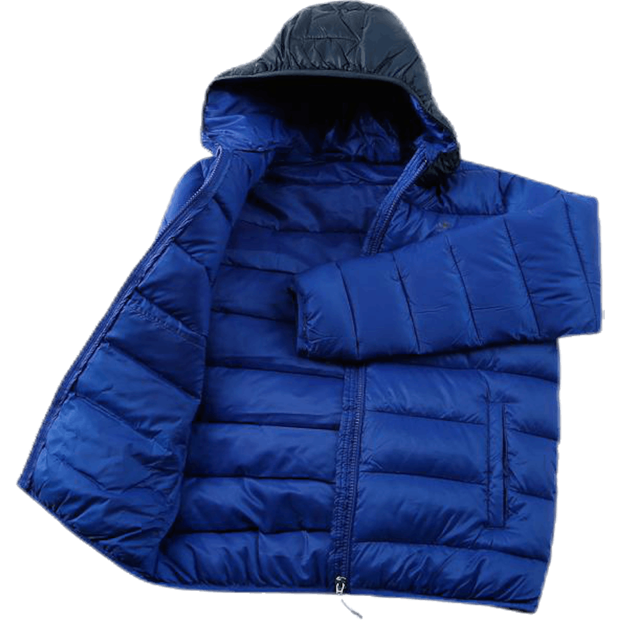 Jeugdjas met capuchon Blauw