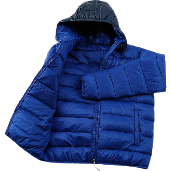 Jeugdjas met capuchon Blauw