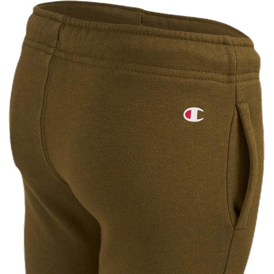 Spodnie z mankietami ze ściągacza Junior Green