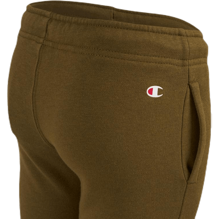 Spodnie z mankietami ze ściągacza Junior Green