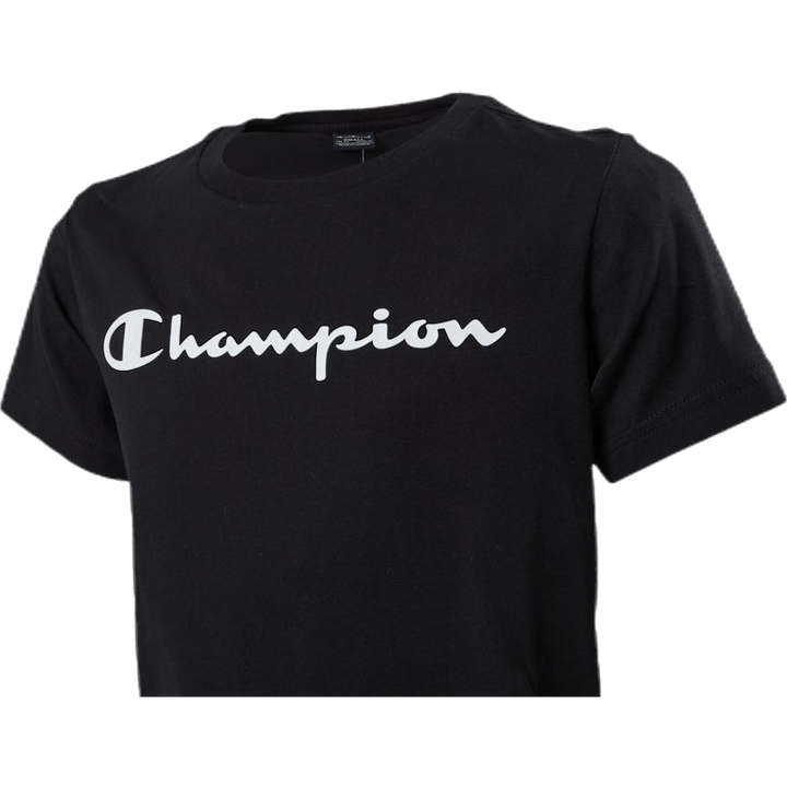 T-Shirt mit Rundhalsausschnitt Junior Schwarz