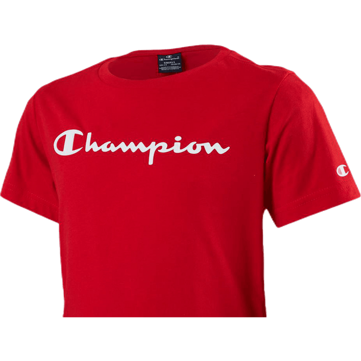T-Shirt mit Rundhalsausschnitt Junior Rot