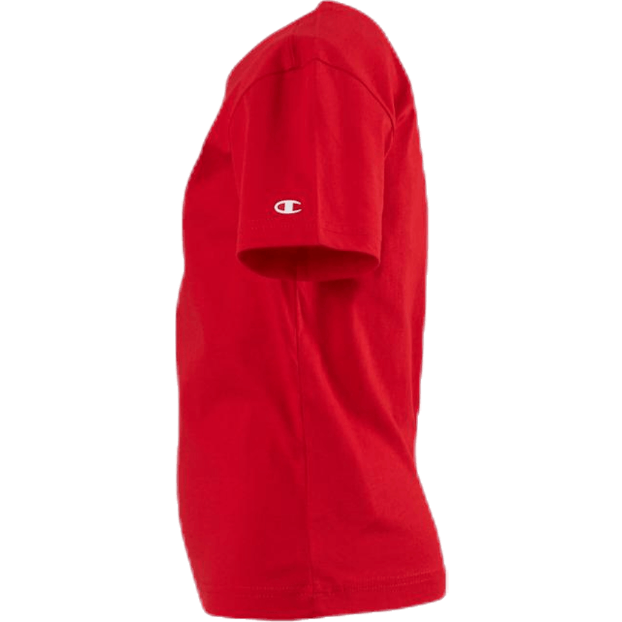 T-Shirt mit Rundhalsausschnitt Junior Rot