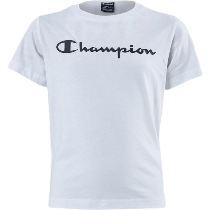 T-Shirt com gola redonda Junior Branco