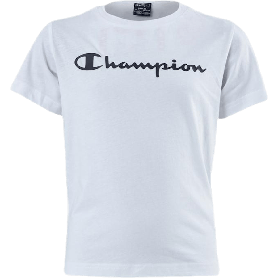 T-Shirt com gola redonda Junior Branco