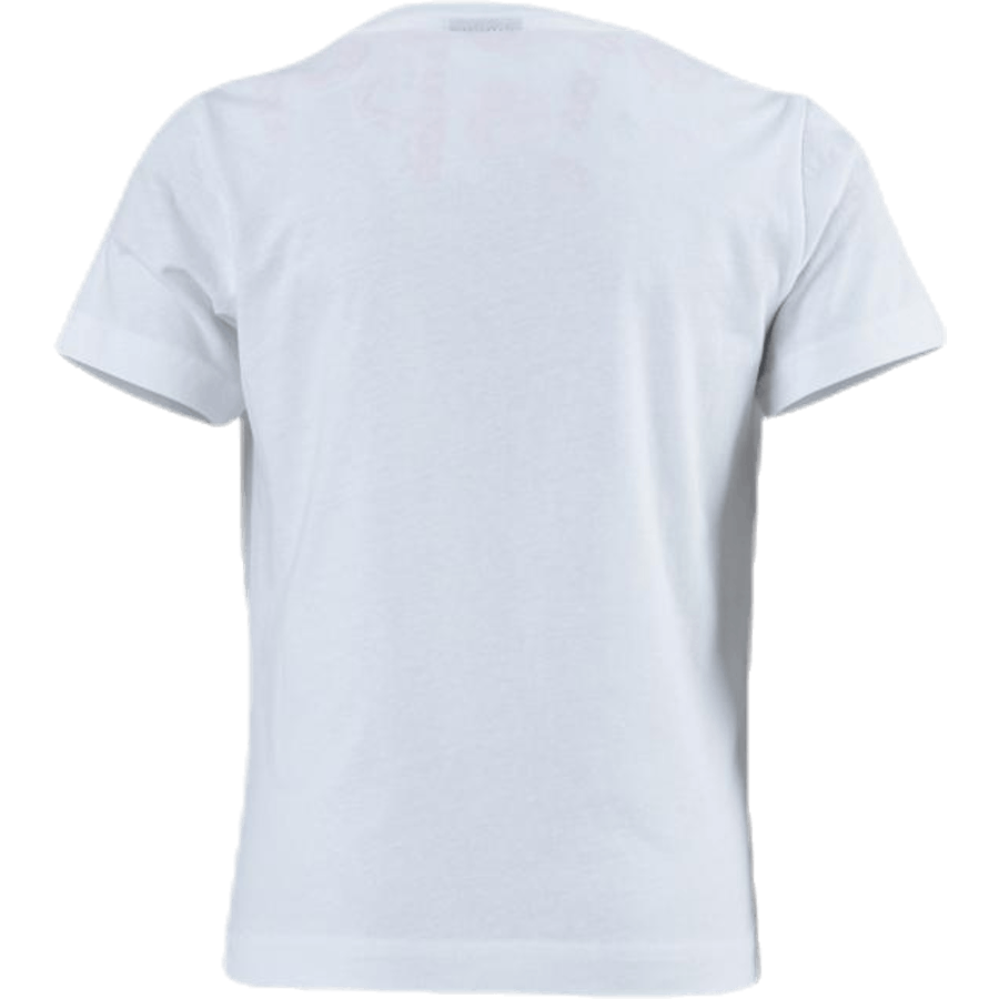 T-Shirt com gola redonda Junior Branco