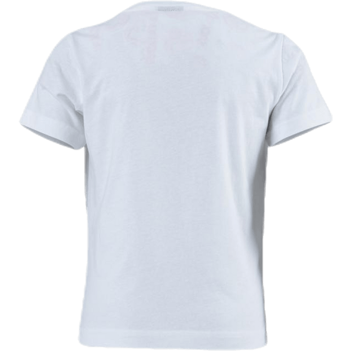 T-Shirt com gola redonda Junior Branco