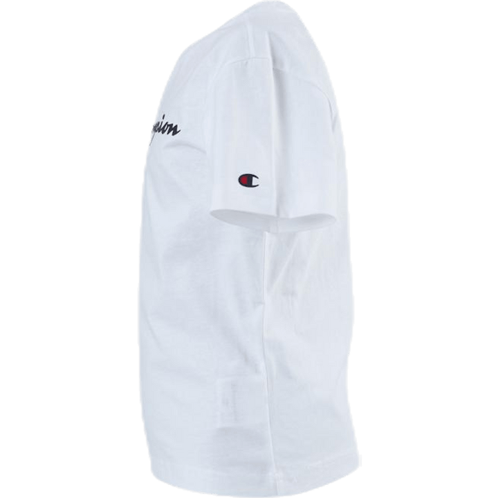 T-Shirt com gola redonda Junior Branco