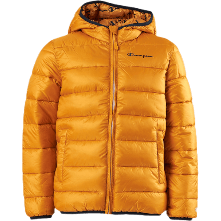 Chaqueta con capucha Jr Amarillo